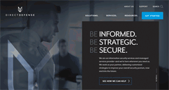 Desktop Screenshot of directdefense.com