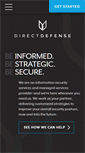 Mobile Screenshot of directdefense.com