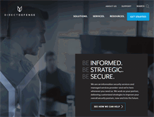 Tablet Screenshot of directdefense.com